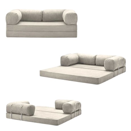 Sillón Cama 3 Cuerpos CloudNest Blanco