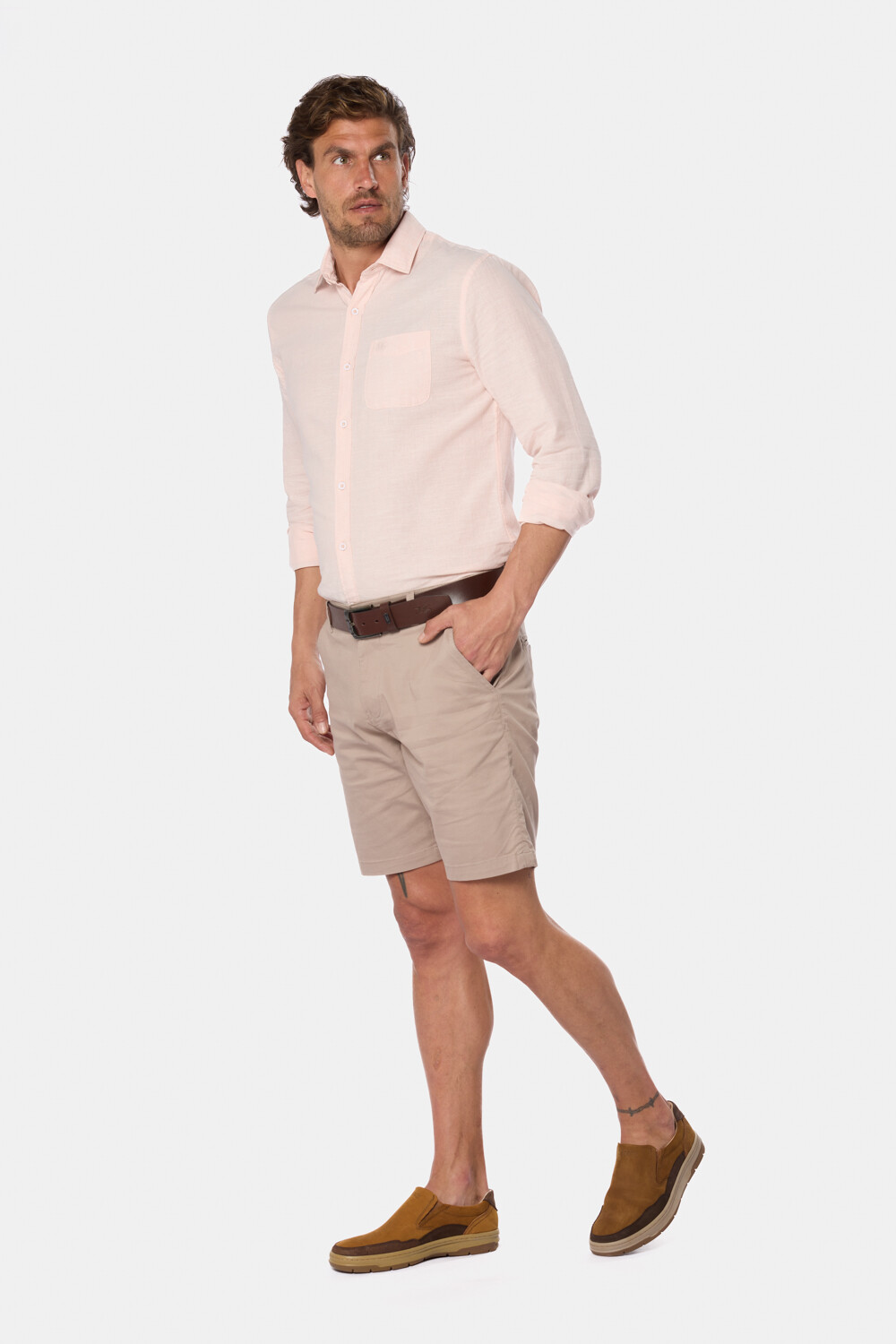BERMUDA CLASICA Beige