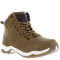 Bota de Niño Croco Kids Botita SANTI acordonada Marrón Camel