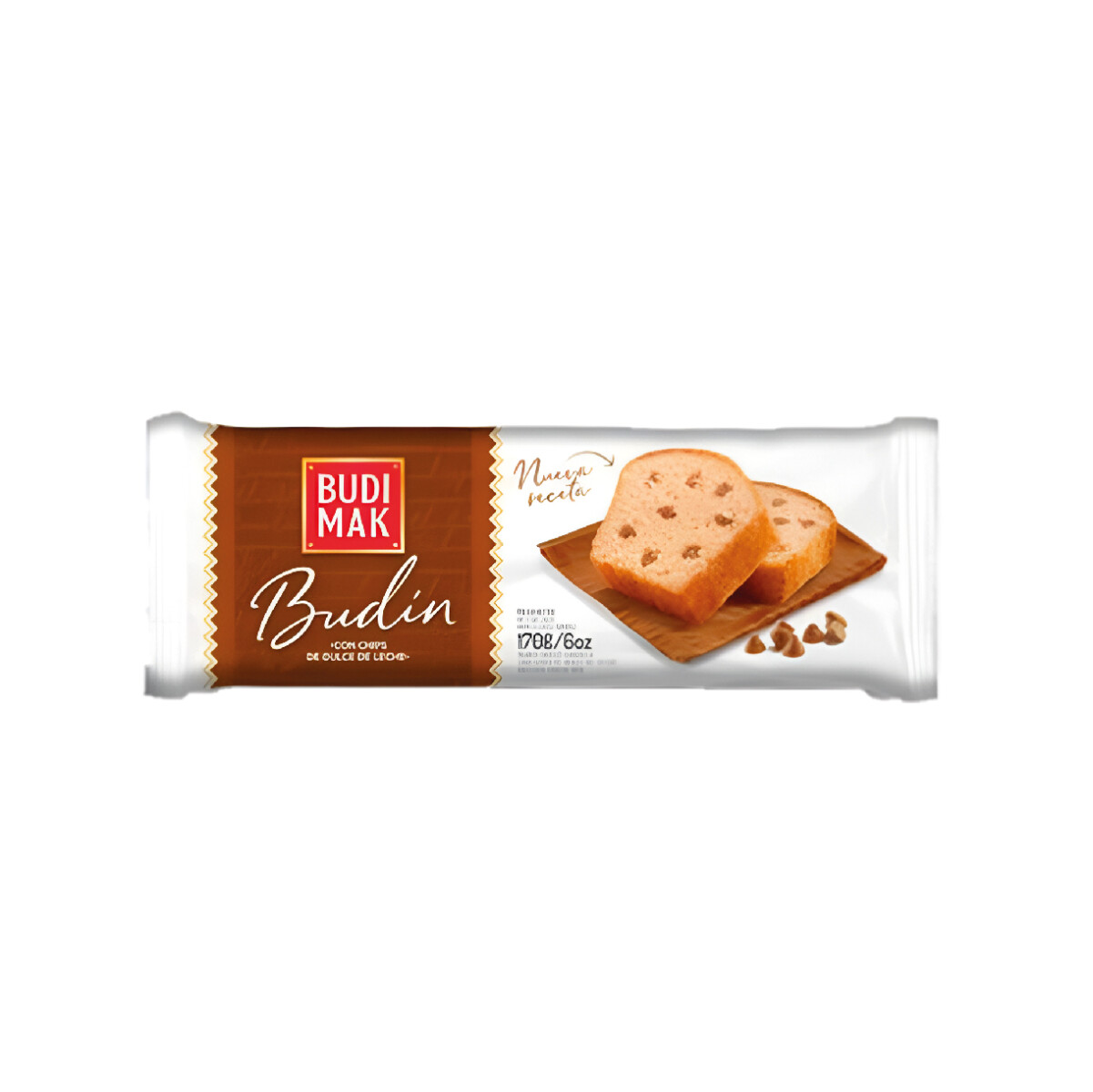 BUDIN 170 GRS BUDIMAK DULCE DE LECHE CHIPS 