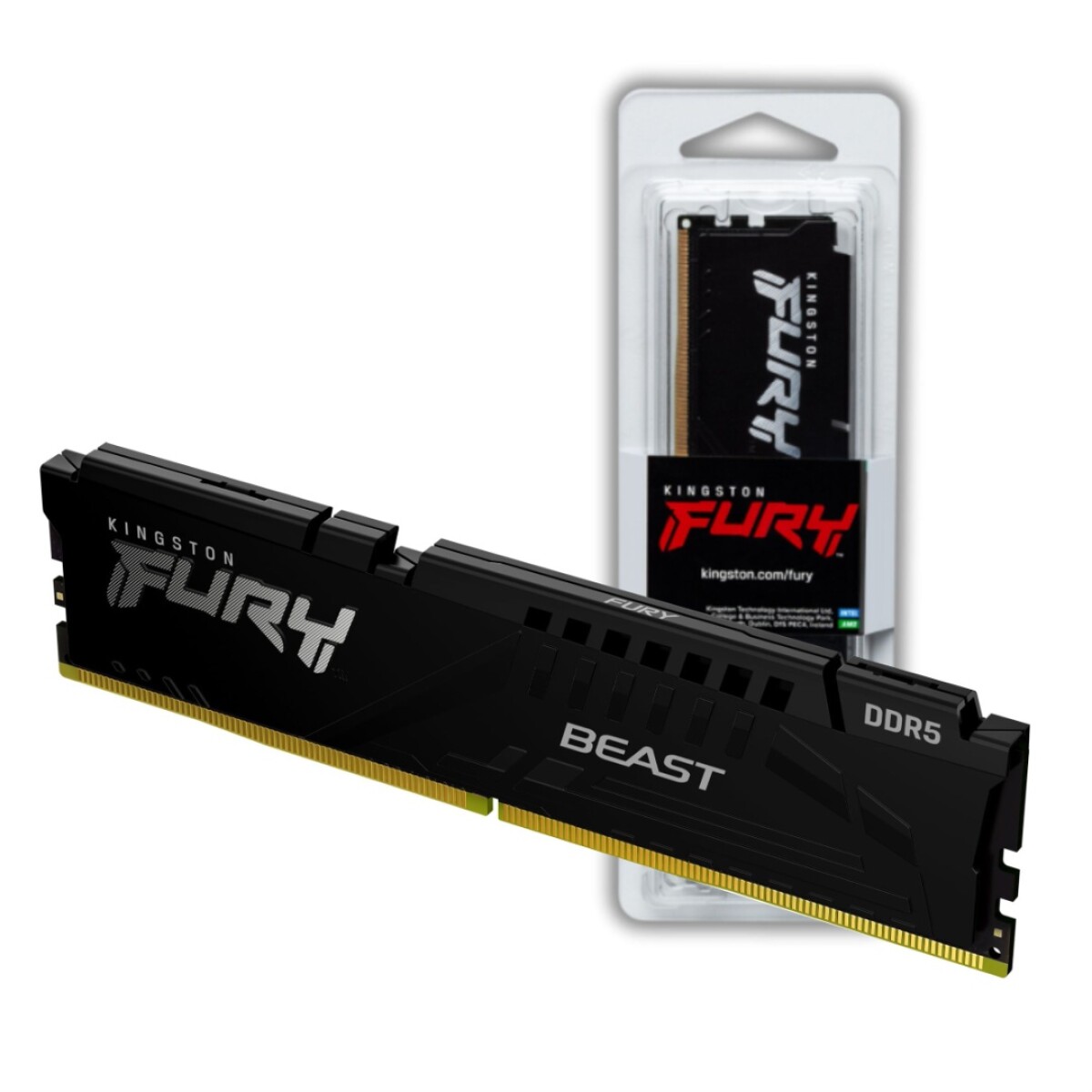 Memoria Kingston Fury Beast DDR5 8GB 5200MHZ 