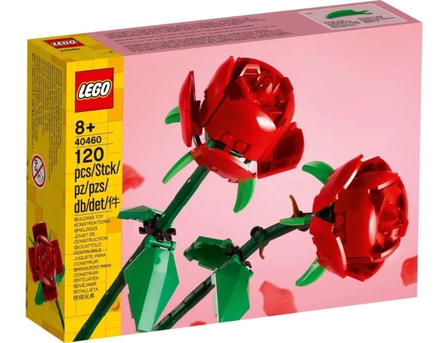 Lego Flores Rosas 120 Piezas 