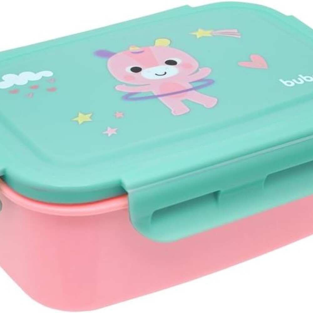 Lunchera bento box BUBAZOO unicornio
