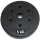 Disco 5kg Expert Revestido Pesa P/ Barras y mancuernas Barra No Oxida Fit014004-5k