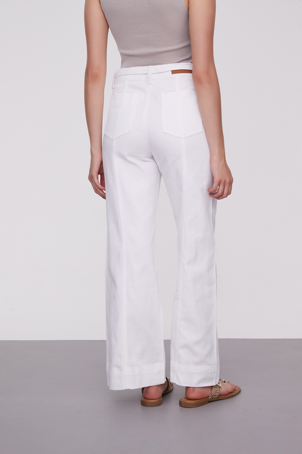 Pantalon Kapeka Marfil / Off White