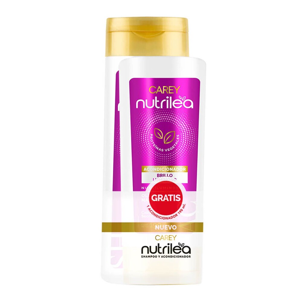 NUTRILEA SHA BRILLO LUM 390 ML+ACO D/OBS única