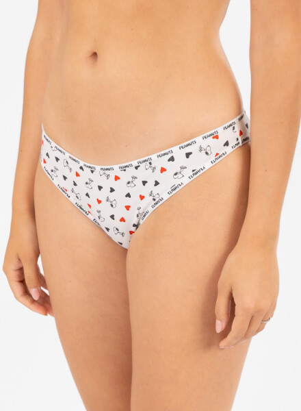 Bikini snoopy comfort Blanco