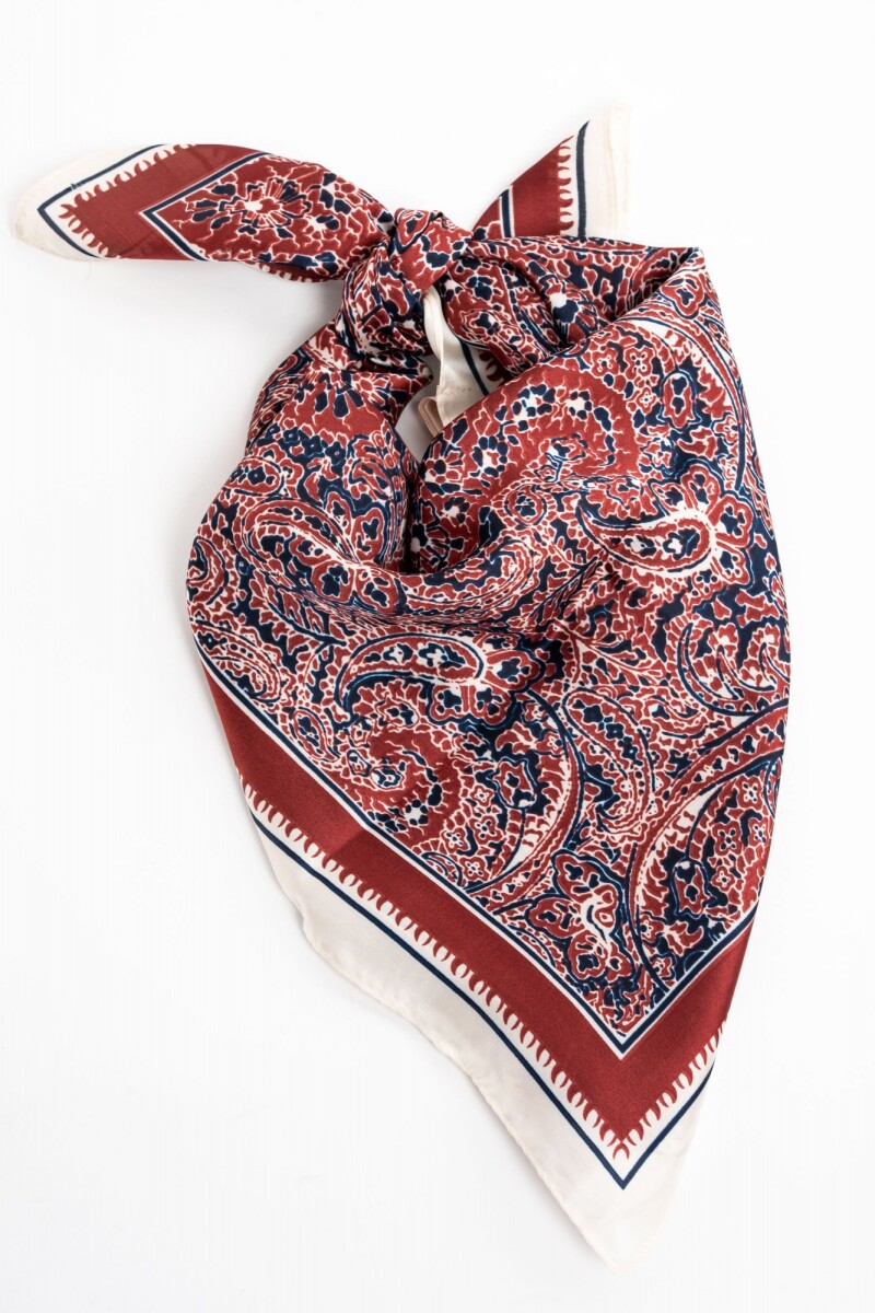 Bandana Paisley Rojo