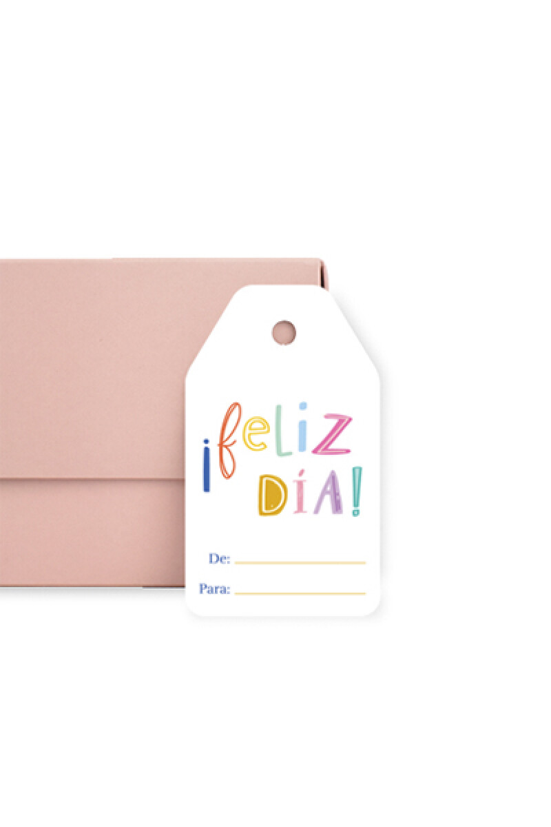 Tag feliz día 5x8,5. - DISEÑO 2 