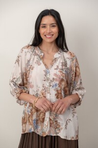 CAMISA TERRA Ocre