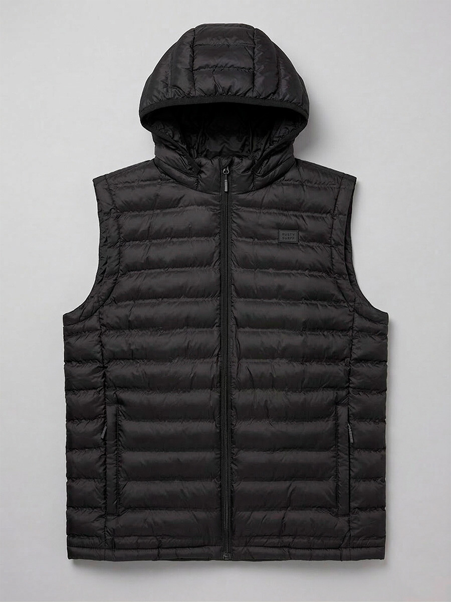 CHALECO URIAS RUSTY - Negro 