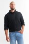 Campera de polar NEGRO