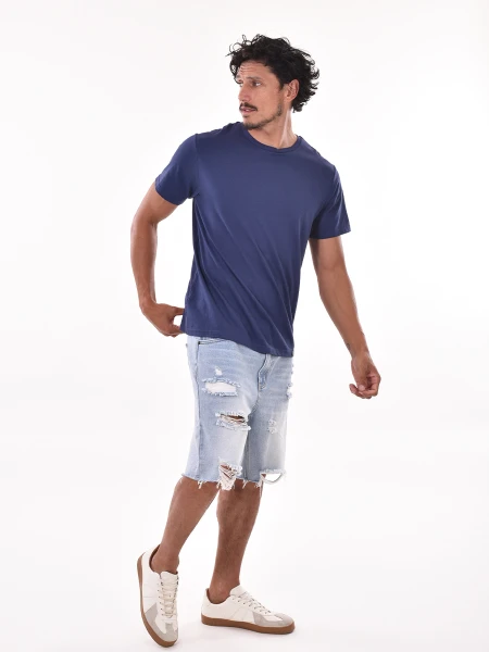 REMERA NAUPLIA AZUL OSCURO