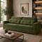 Sofá Sillón Qatar 4 Cuerpos Living VERDE
