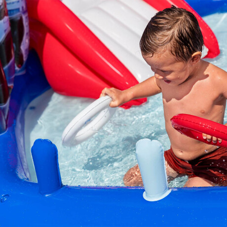 Centro De Juegos Piscina Spiderman Bestway Tobogán Centro De Juegos Piscina Spiderman Bestway Tobogán