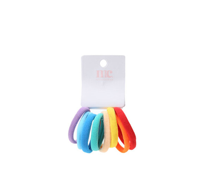 Gomita de pelo pack x8 multicolor Miss Carol Multicolor