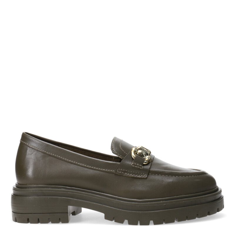 Zapatos de Mujer Bottero o c/hebilla Verde Oliva