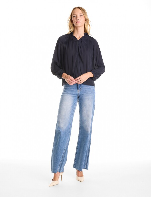 Blusa Plisada MARINO