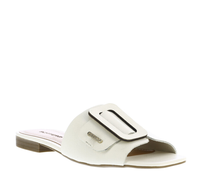 Zuecos de Mujer Bottero c/hebilla Blanco Hueso
