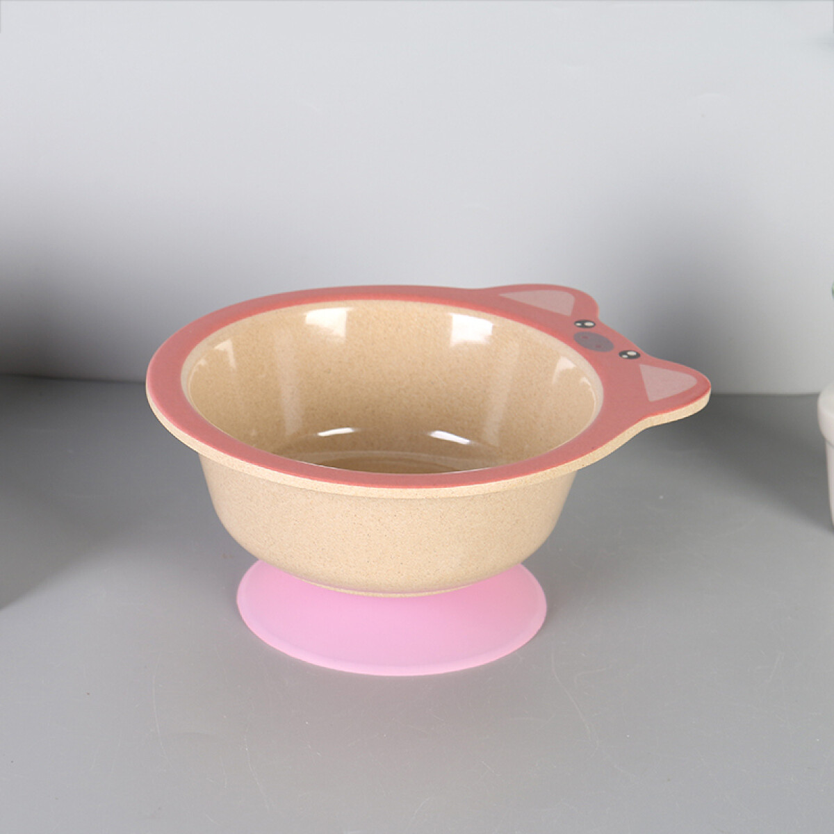 Bowl Para Niños Con Ventosa - Chanchito 