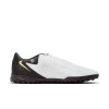 Futbol5 Adulto (TF) - Nike - NIKE CHAMPION PHANTOM GX II ACADEMY TF WHITE/BLACK-MTLC GOLD COI de H Blanco-negro