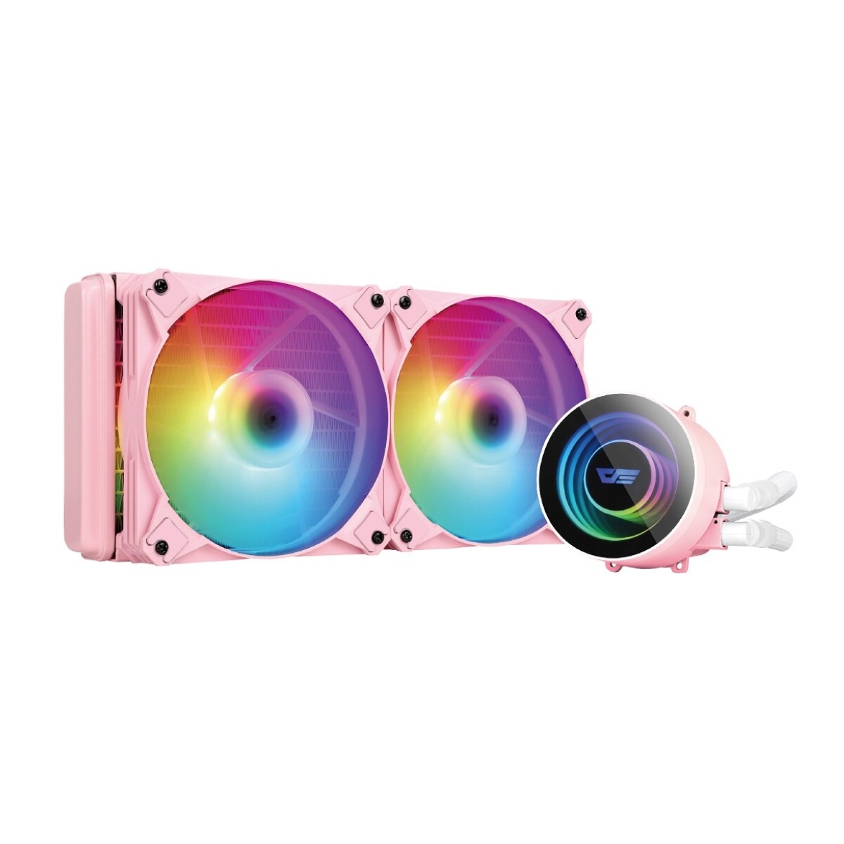 Cooler Procesador Darkflash Refrigeración Líquida DX240 - ROSA 