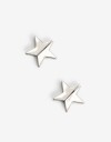 Aros Pasantes Metal Aros Pasantes Cosmic - Plateado Rodio