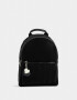 Mochilas Urbanas Romántico Mochila Con Charms - Negro