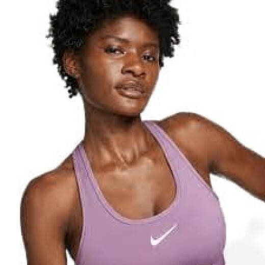 Top Nike Training Dama Df Swsh Med Spt Bra Violet Dust/(White) S/C