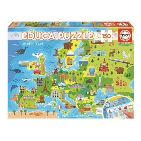 Puzzle 150 Piezas Mapa Europa Rompecabezas Didactico Educa Puzzle 150 Piezas Mapa Europa Rompecabezas Didactico Educa