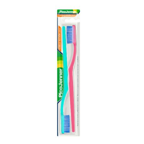 Cepillo de Dientes Pico Jenner Doble Acción Plus 2 U Cepillo de Dientes Pico Jenner Doble Acción Plus 2 U