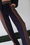 Tweed Pants Azul / Tweed Habano