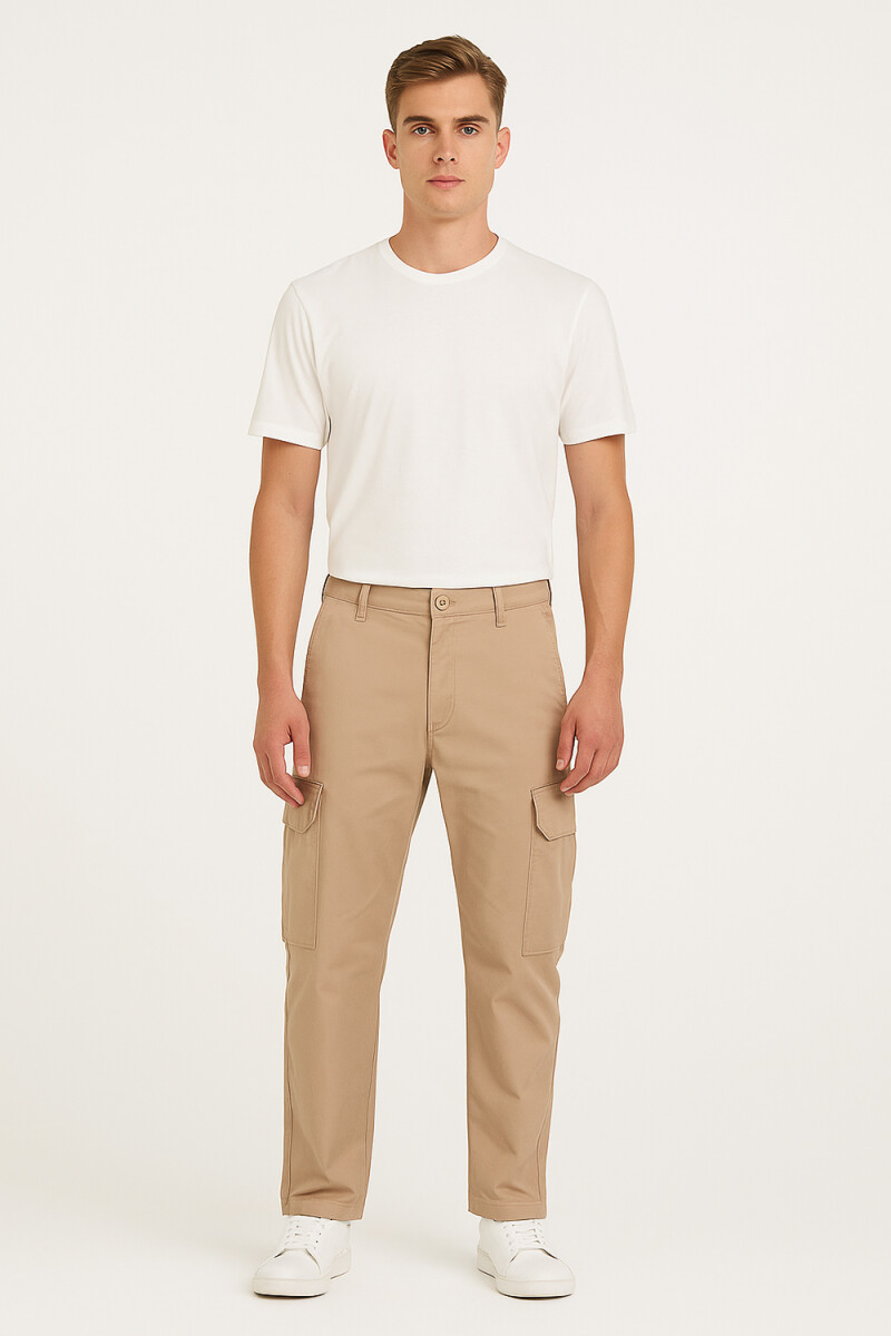 Pantalon Worker - Tostado 