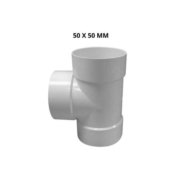 RAMAL T PVC 50X50MM HH TIGRE Ramal T Pvc 50x50mm Hh Tigre