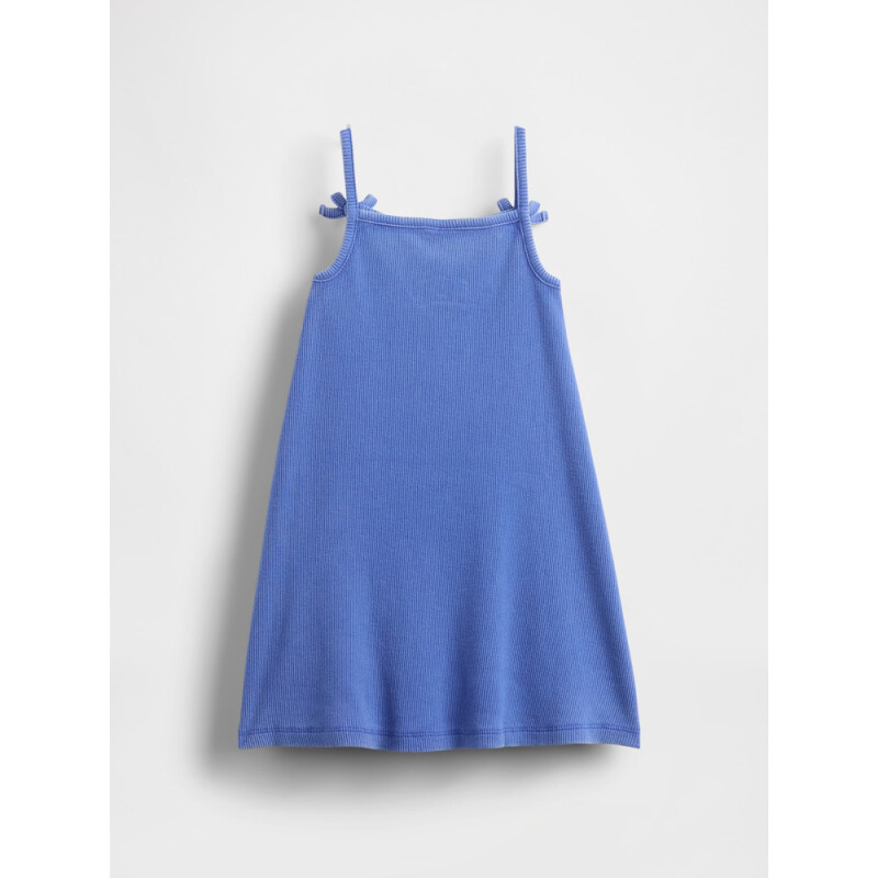 IE FRCH BOW STRAP LOGO DRESS DAZZLING BLUE V2