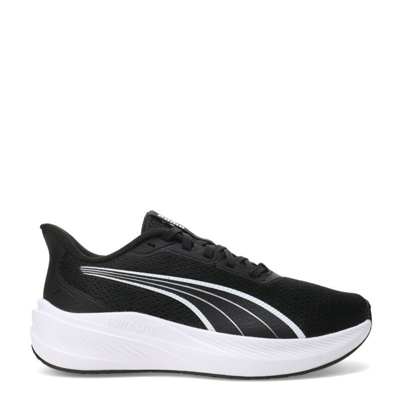 Championes de Mujer Puma Dasher Lite Negro - Blanco