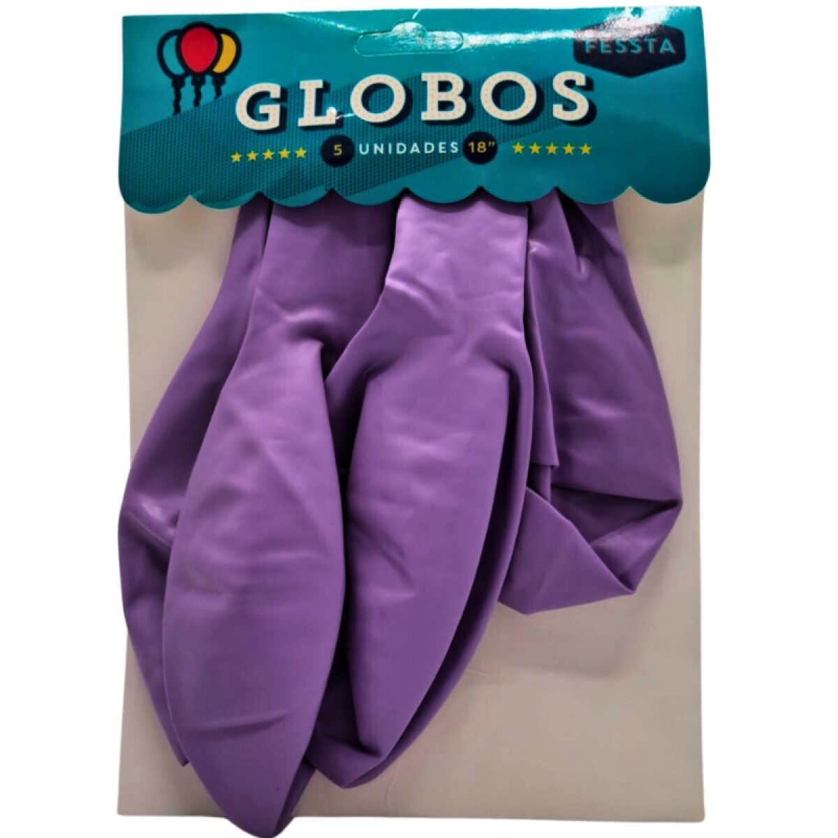 Globos X5 Tamaño R18 - Violeta Pastel 