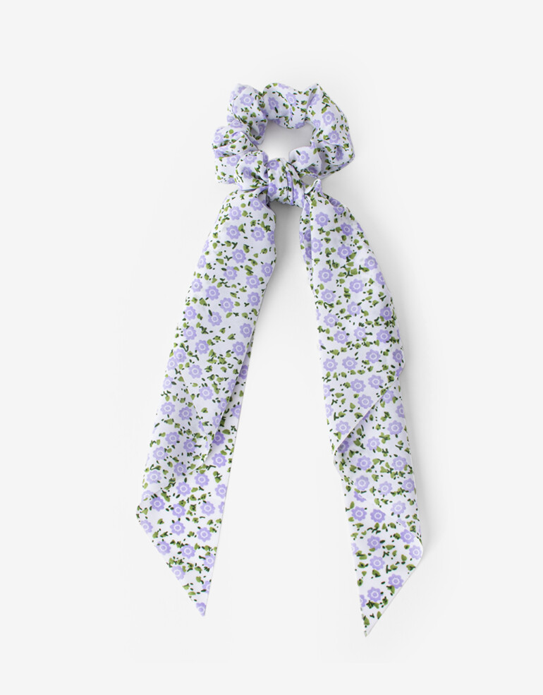 Gomitas Elásticas Estampados Gomita Elástica Con Lazo - Estampado Flores