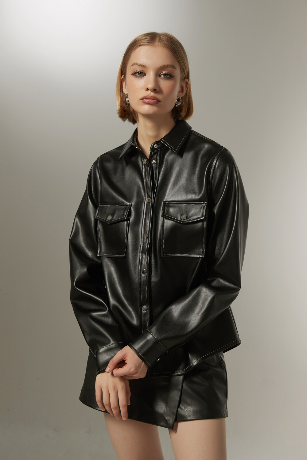 Sobrecamisa Wantanabe Negro