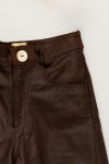 Leather Shorts Crawford Chocolate