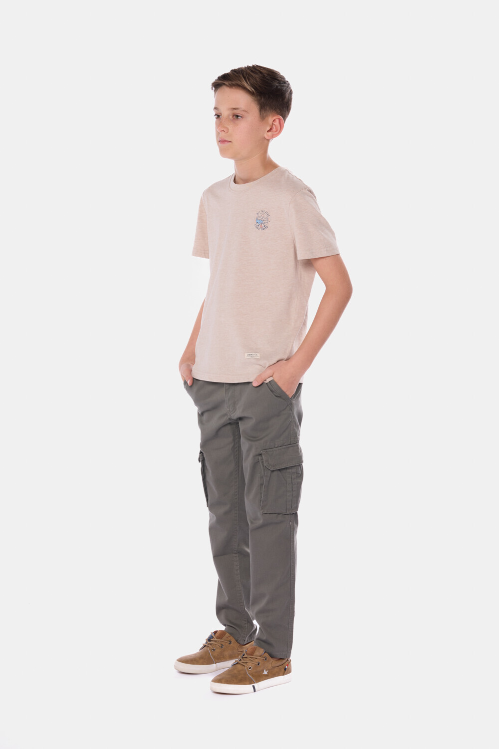 PANTALÓN CARGO Verde