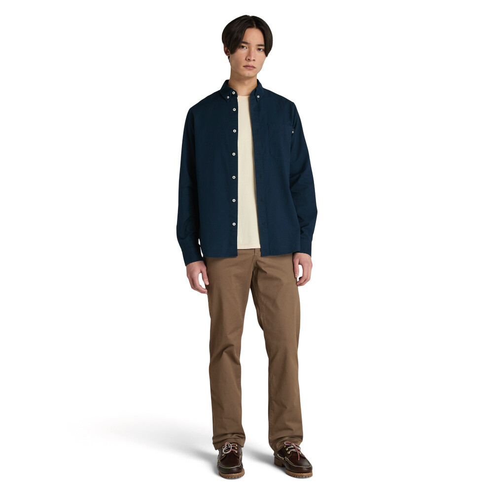 Pantalón Topsfield Twill Chino Straight Hombre Chocolate Chip