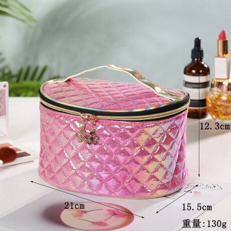 Necessaire Rosa texturado