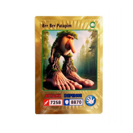 Mazo de 55 Cartas Italian Brainrots Gold 0259 001