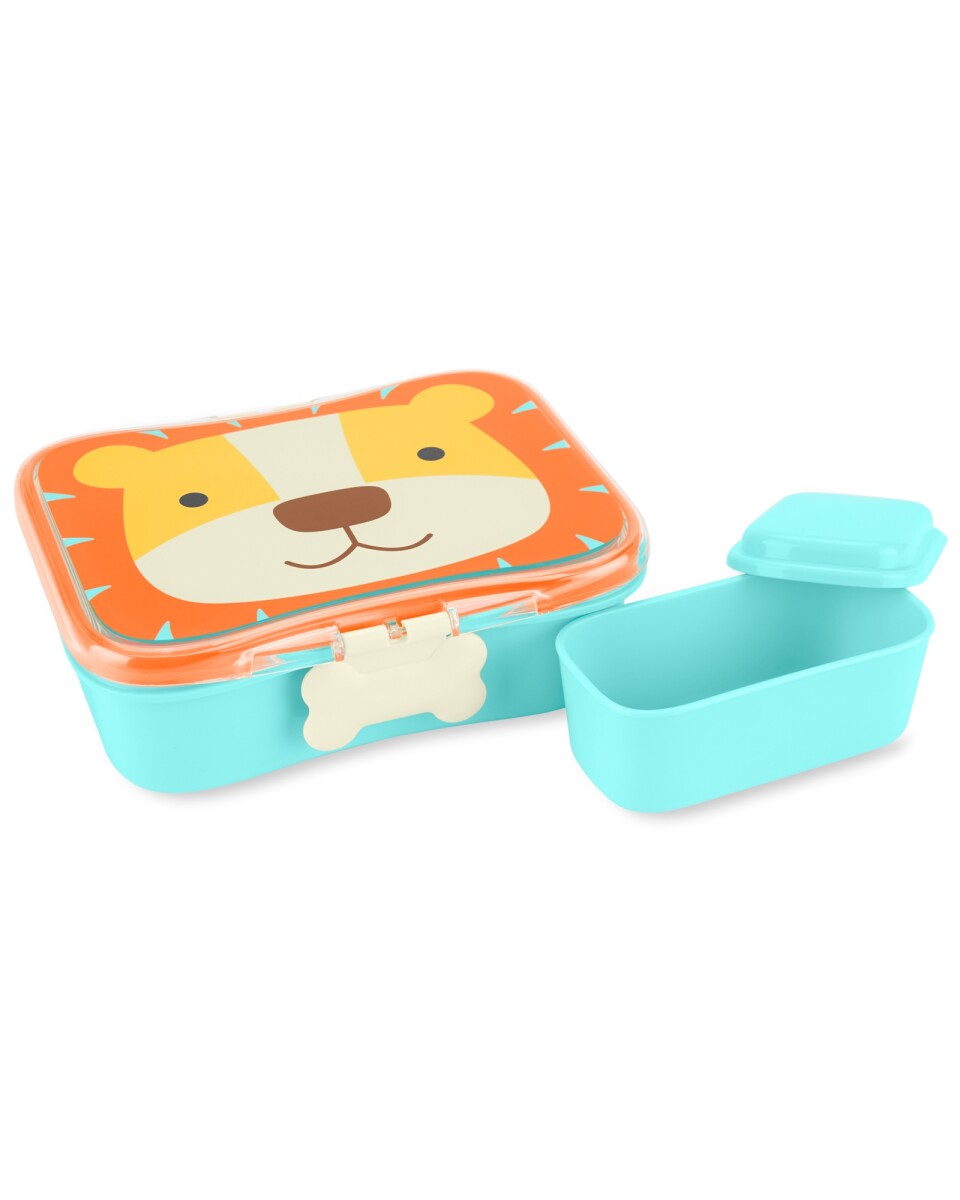 Tupper 2 en 1 diseño león 