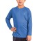 Poker Camisa Manga Larga Uv50+ Junior 4 Azul