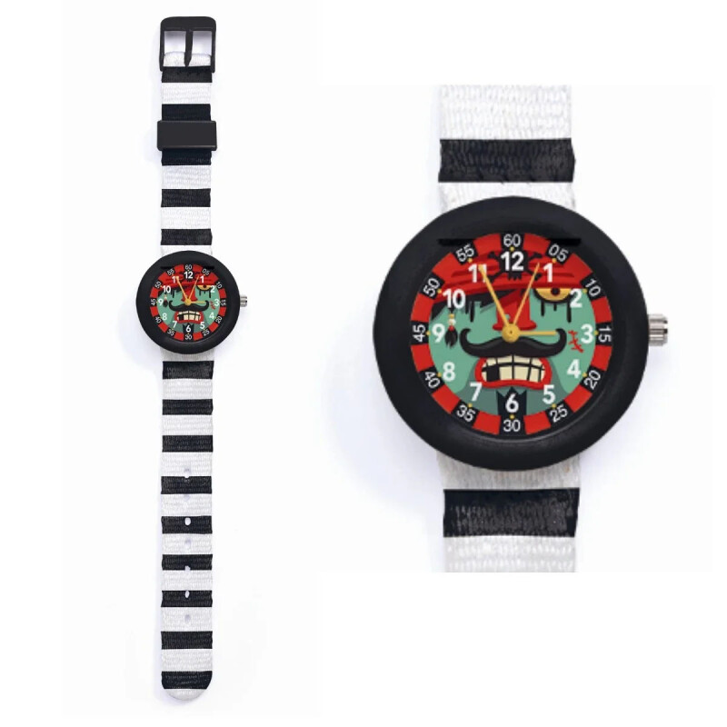 Reloj infantil Pirata Ticlock Djeco Reloj infantil Pirata Ticlock Djeco