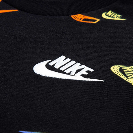 Pantalón Largo Nike Sportswear Reveal Aop de Niño Negro
