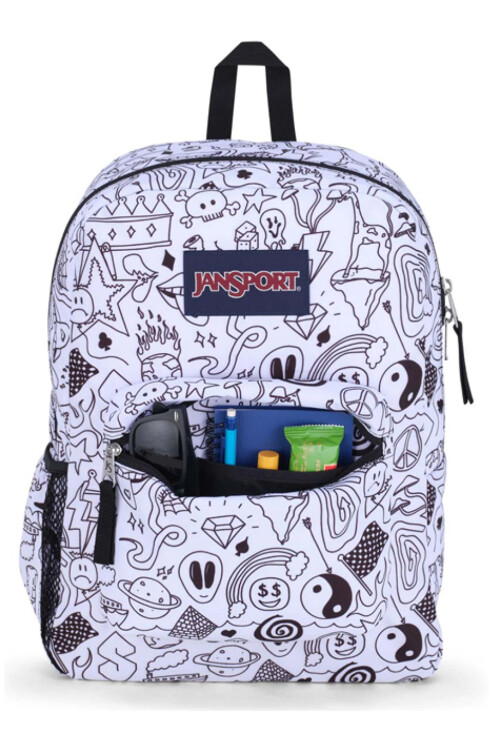 MOCHILA JANSPORT CROSS TOWN BROKEN BROADCAST