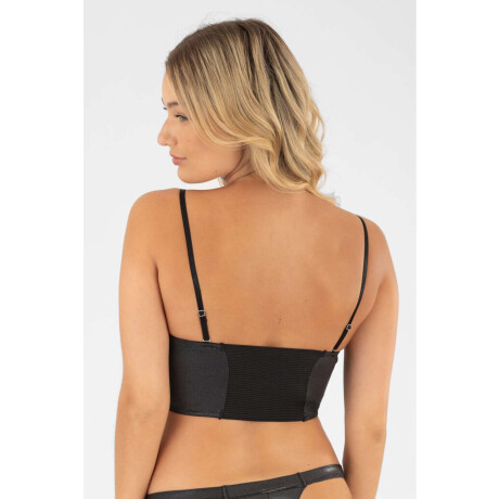 Top strapless glow Negro